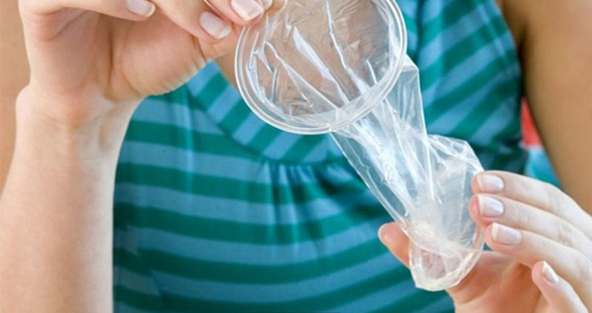 کاندوم زنانه برای پریودی